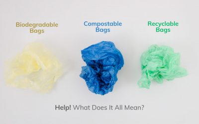 BIODEGRADABLE BAGS, COMPOSTABLE BAGS, AND RECYCLABLE BAGS – HELP!   WHAT DOES IT ALL MEAN?