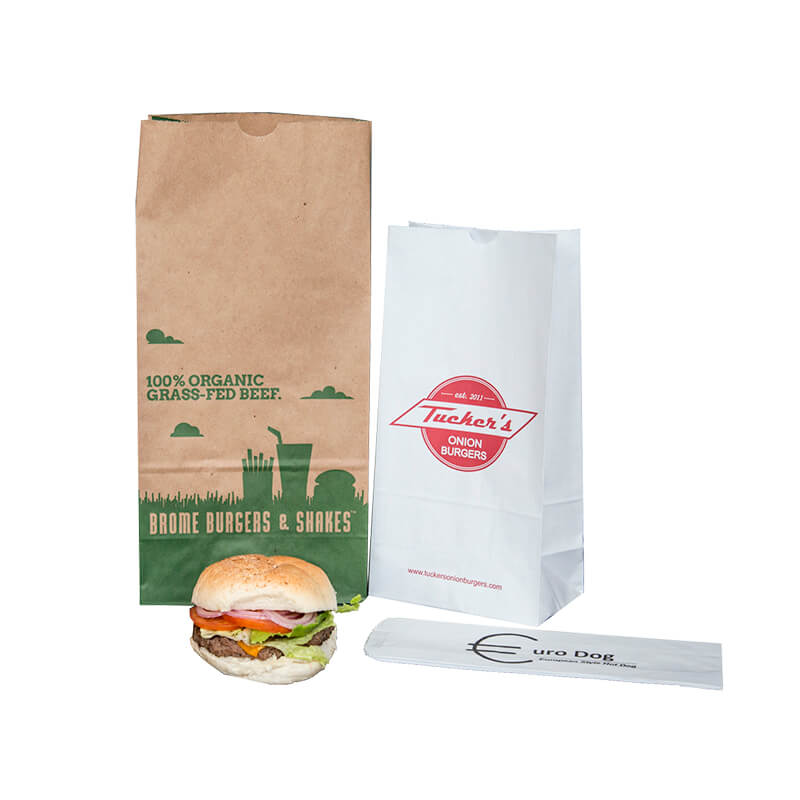 Grease Resistant SOS Bags Ecology Packaging