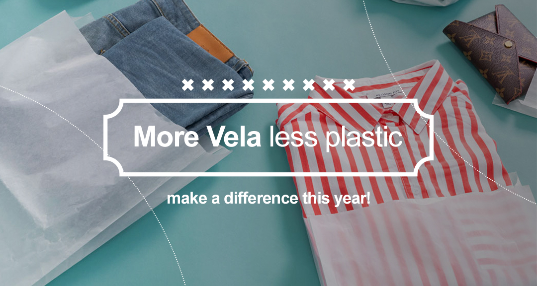 Be the positive environmental change you want to see by using Vela bags