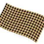 Black Gingham Kraft